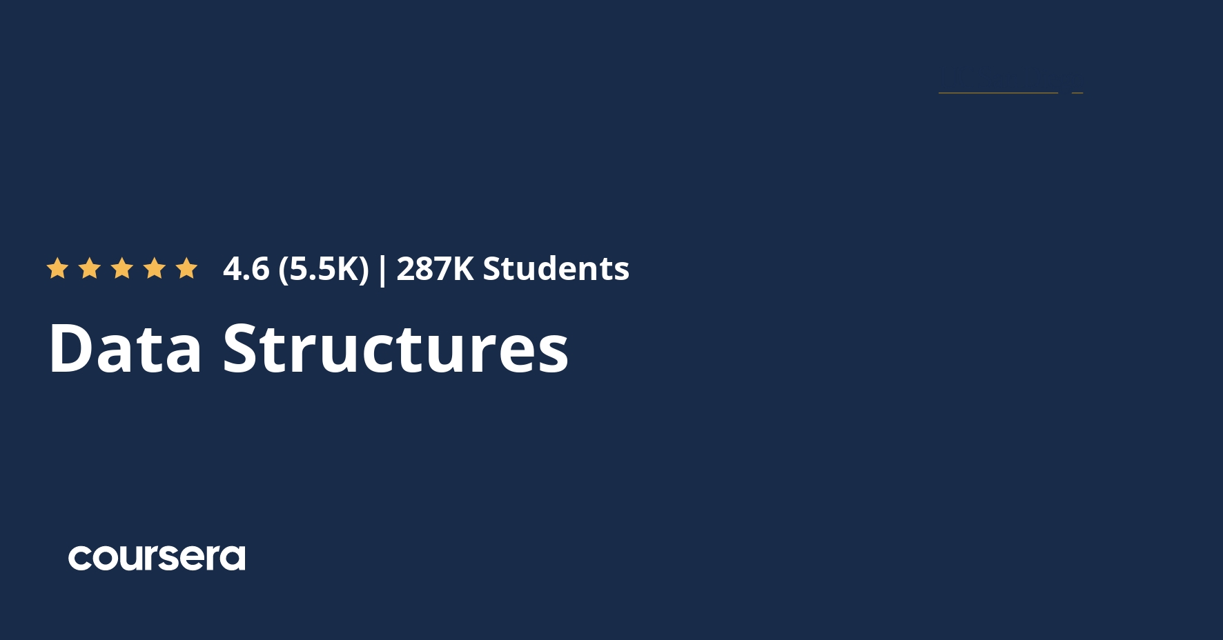 Data structures certificate
